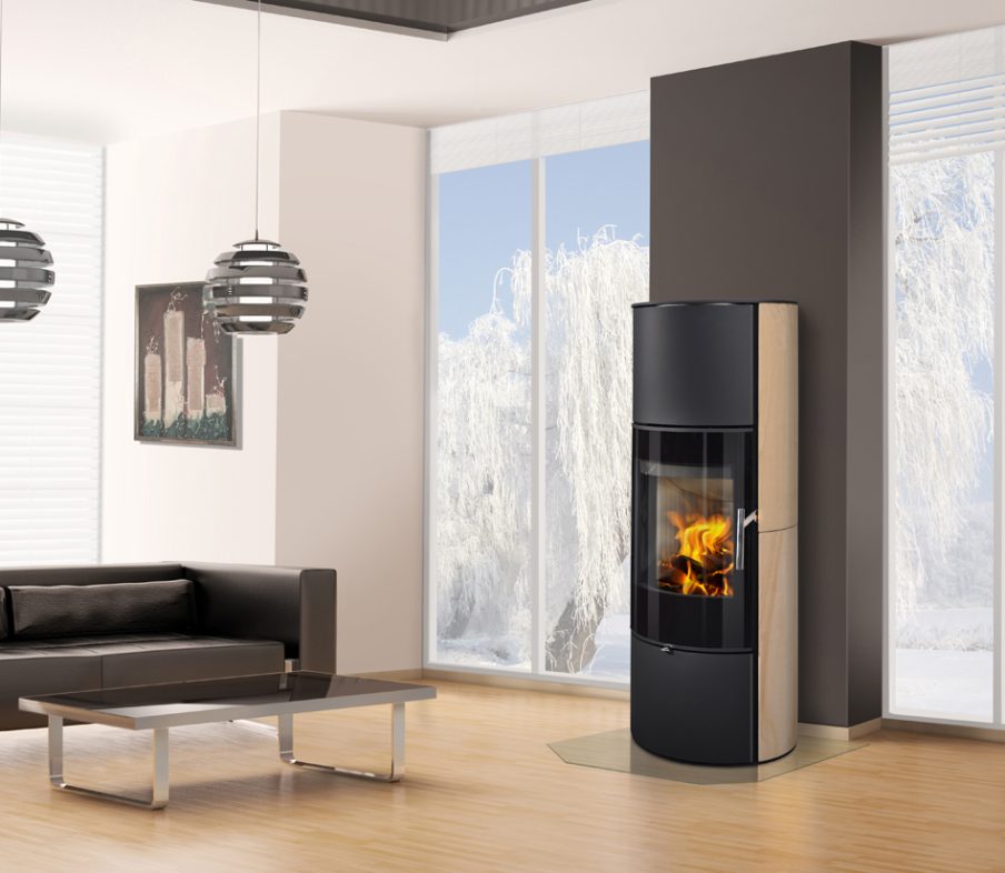 living room with fireplace interior 3d